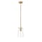 Z-Lite Kira Pendant, 1-Light, 5 In.W x 8 In.H, Modern Gold/Clear 7508MP-ROD-MGLD - alternate 8